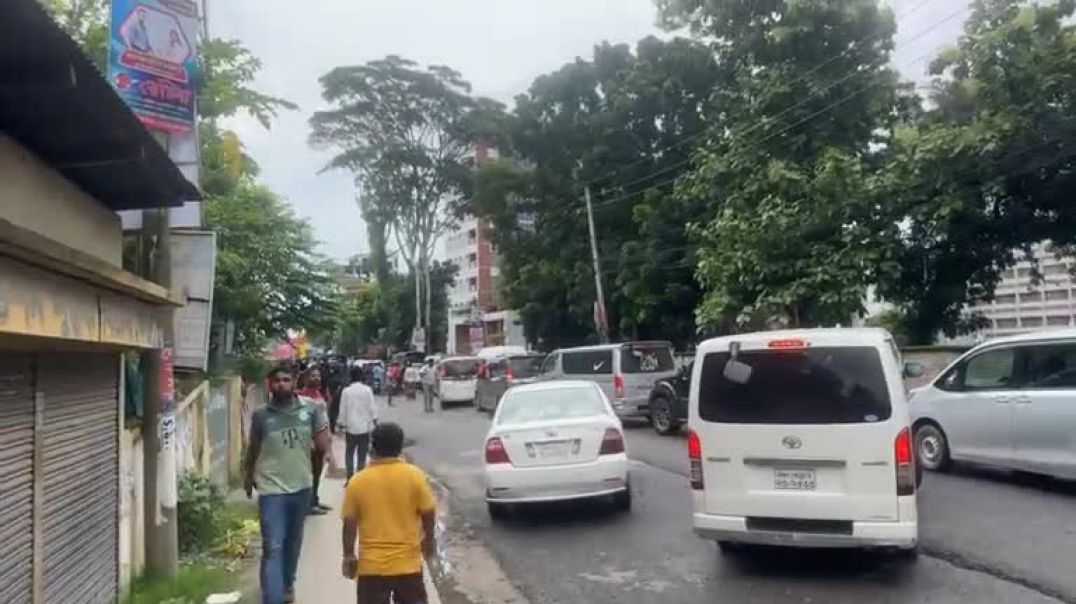 ⁣গোপালগঞ্জে প্রবেশ করল হাসনাত-সারজিসদের গাড়ি বহর