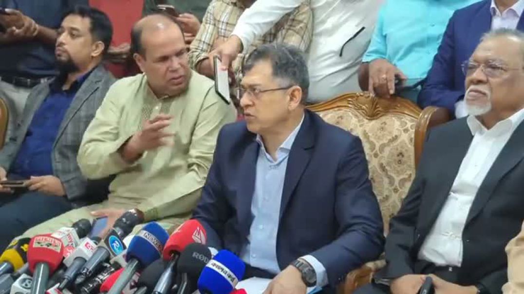 ⁣নারী আসনসহ ঐকমত্যের বিষয়ে কথা বলছেন সালাউদ্দিন আহমদ