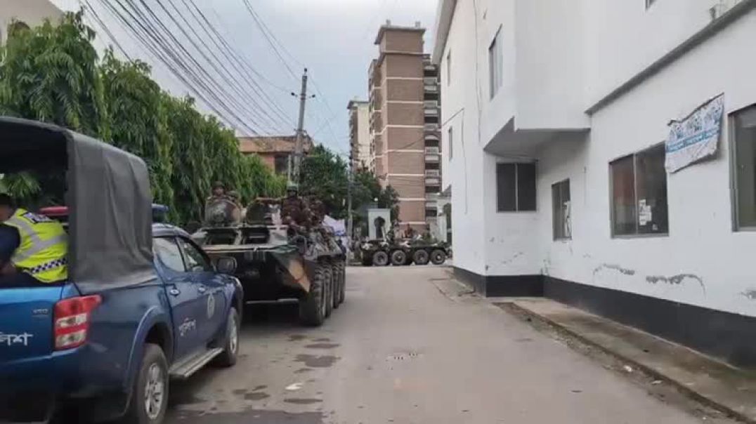 ⁣LIVE কারফিউর সময় বাড়লো গোপালগঞ্জে