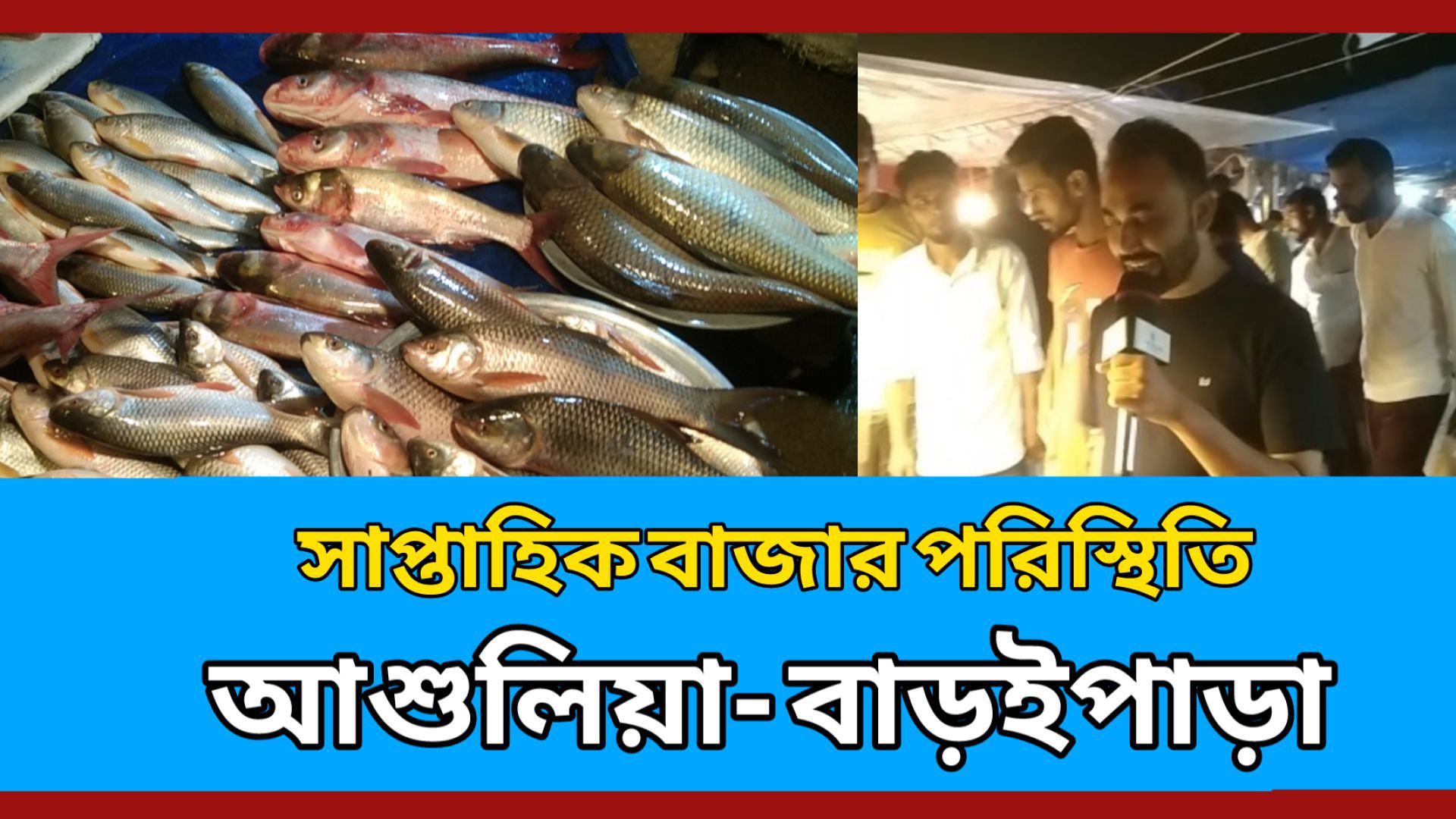 আশুলিয়া বাড়ইপাড়া সাপ্তাহিক মাছের বাজার পরিস্থিতি #আই_নিউজ_বিডি