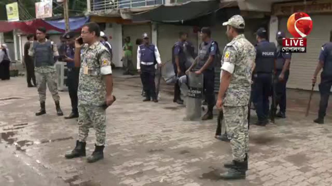 ⁣গোপালগঞ্জ থেকে মাদারীপুর যাওয়ার পথে এনসিপির গাড়িবহরে আবারও হামলা