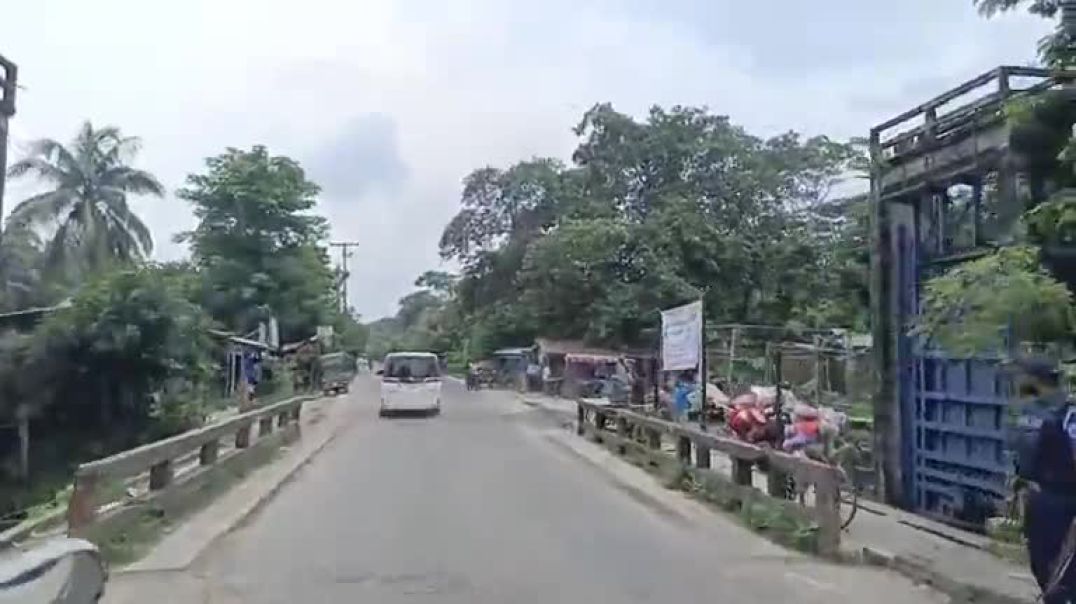 ⁣জুলাই পদযাত্রা - গোপালগঞ্জে ঢুকলো এনসিপির গাড়ি