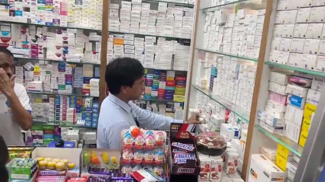 ⁣মহাখালীর বিভিন্ন ফার্মেসীতে ভোক্তা অধিকারের অ'ভি'যা'ন