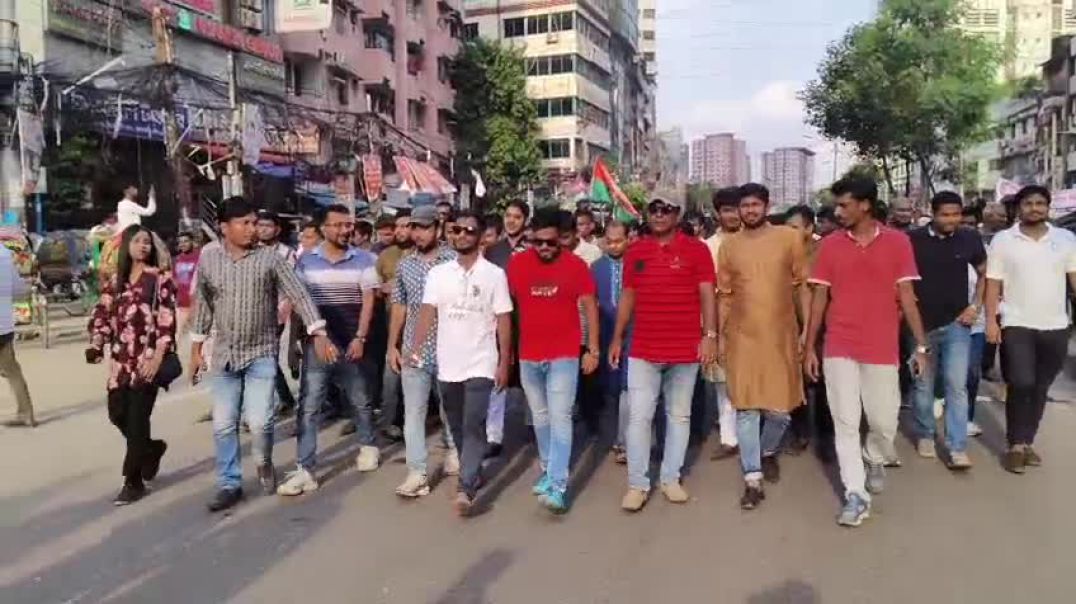 ⁣⁣বাংলাদেশ জাতীয়বাদী ছাত্রদল ঢাকা মহানগর দক্ষিণের সভাপতির নেতৃত্বে এবং রহিম এর নেতৃত্বে কর্মসূচি....