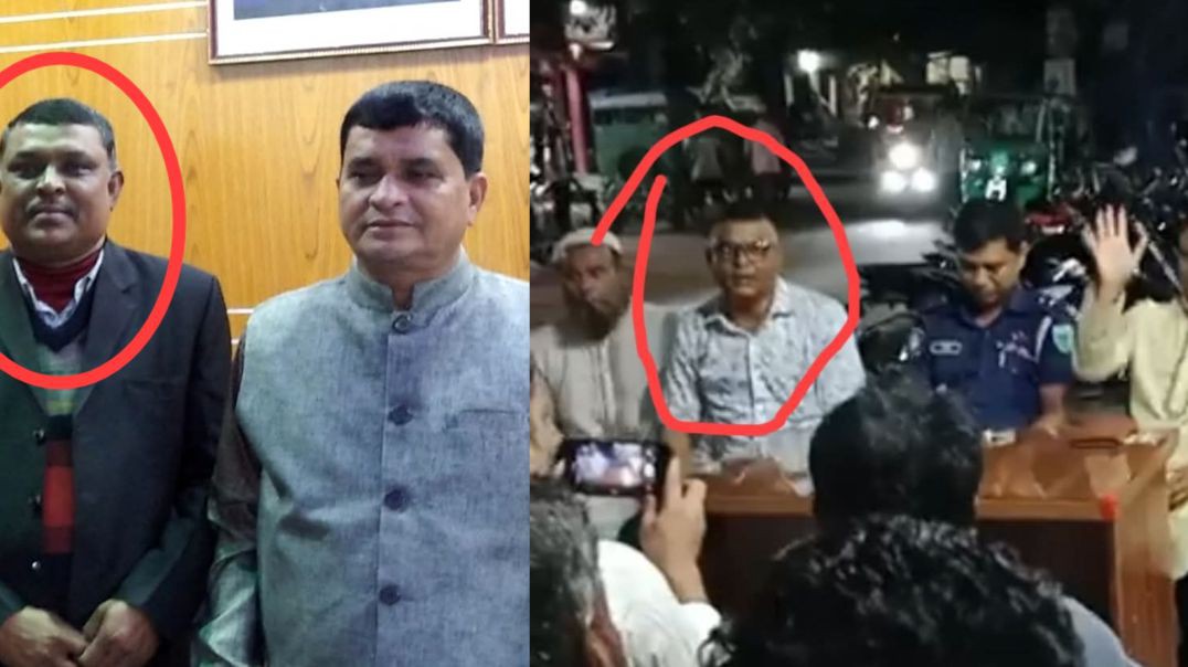 ⁣এএসপির পাশে একাধিক মামলার আসামি