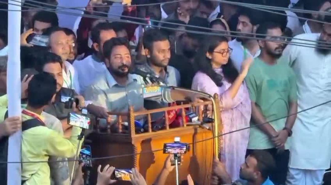 ⁣জাতীয় নাগরিক পার্টির আহবায়ক  নাহিদ ইসলাম বলেছেন, আমাদের লড়াই শুধু বাংলাদেশ নয়, পুরো দক্ষিণ এশিয়াব্য