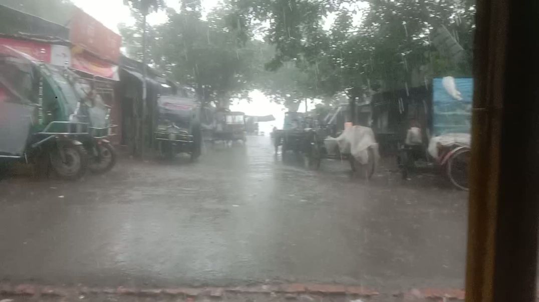 ⁣সাতক্ষীরায় শ্যামনগরে অতি বৃষ্টি