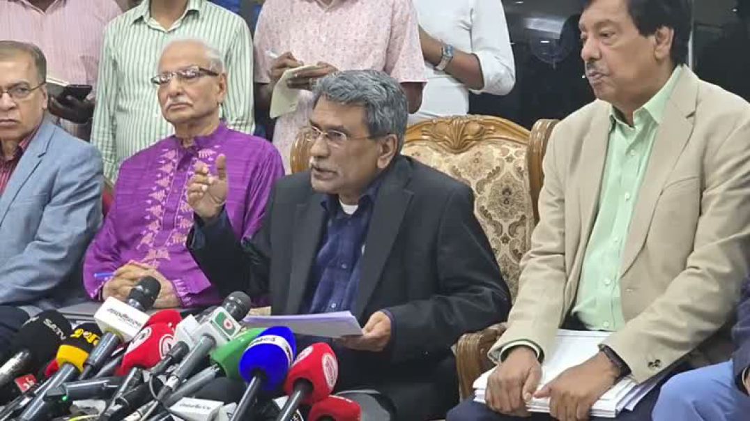 ⁣২১তম দিনের বৈঠক শেষে কথা বলছে জাতীয় ঐকমত্য কমিশনের সহ-সভাপতি আলী রীয়াজ