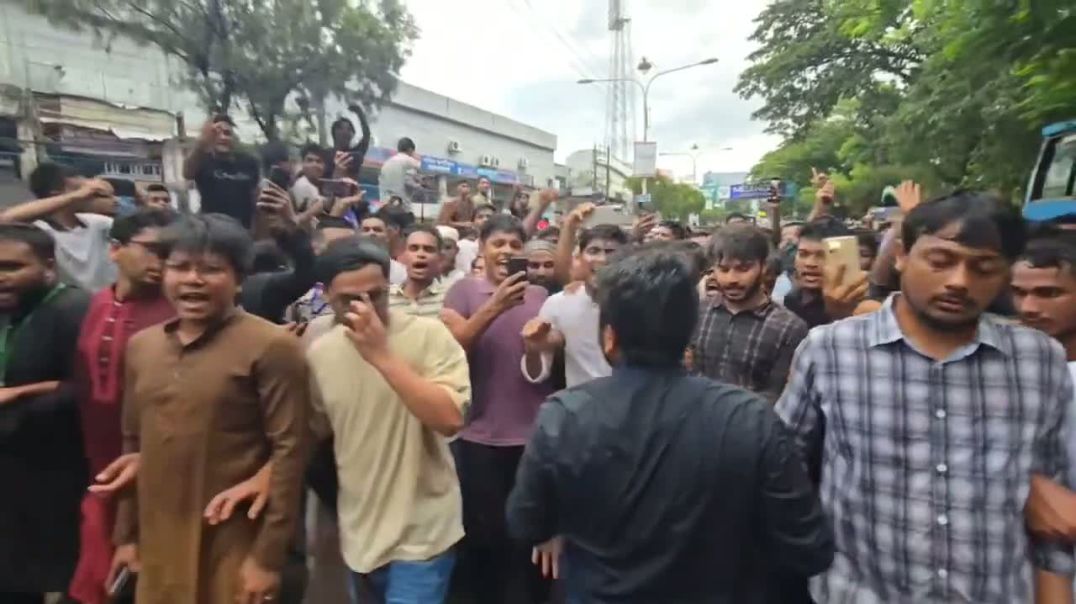 ⁣সিলেটের রাজপথে এনসিপি
