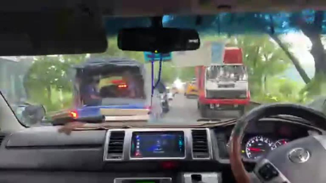 ⁣যৌথবাহিনীর নিরাপত্তায় বের হচ্ছে এনসিপির গাড়ি বহর