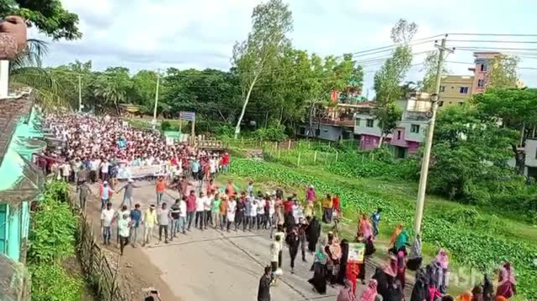 ⁣পেকুয়া উপজেলা বিএনপির সভাপতি এম বাহদূর শাহ্ এর নেতৃত্বে বিজয় র‍্যালি।