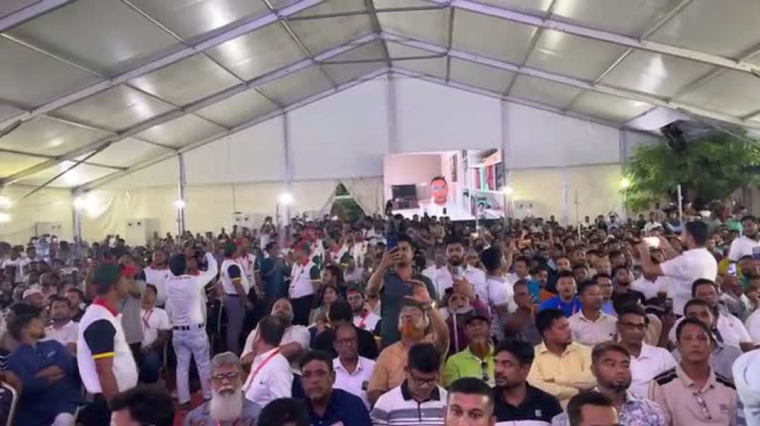 ⁣LIVE যুবদলের সমাবেশে ভার্চুয়ালি বক্তব্য রাখছেন তারেক রহমান..hd