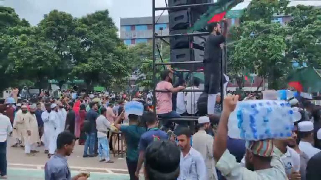 ⁣মানিক মিয়া এভিনিউয়ে গঅভ্যুত্থানের বর্ষপূর্তি উদযাপন