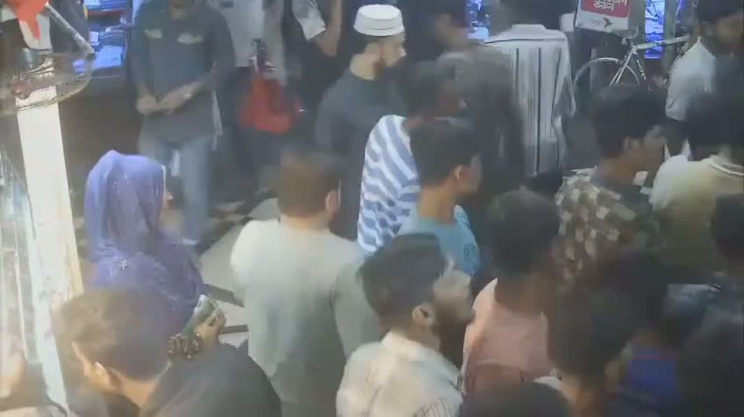 ⁣গাজীপুরের সাংবাদিক হত্যার ঘটনার সিসিটিভি ফুটেজ