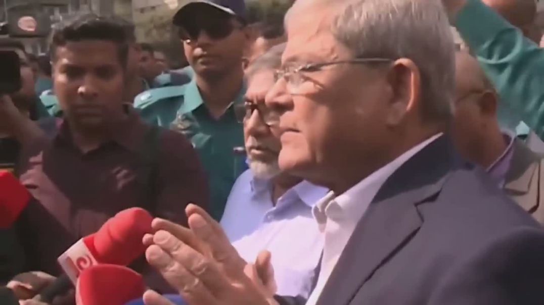 ⁣Bangladesh Police Vs Mirza Fakhrul Islam Alamgir