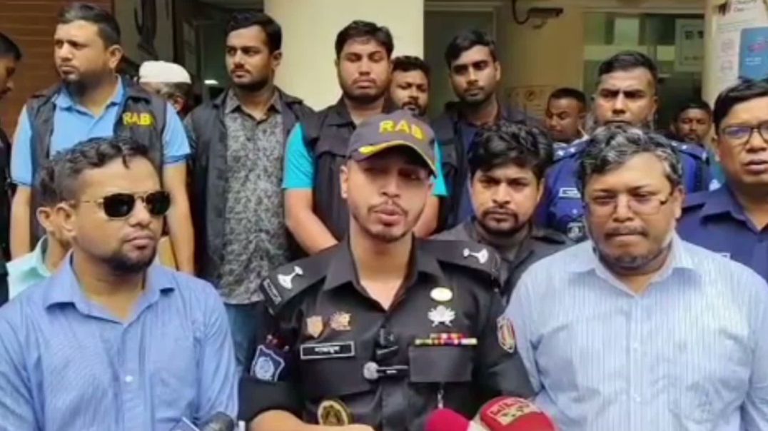 ⁣র‍্যাব ১৫ এর অভিযানে চারজন দা'লা'ল গ্রেফতার.....
