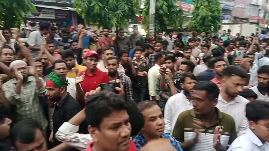 ⁣গণঅভ্যুত্থান দিবস উপলক্ষে ফেনী সদর উপজেলা  বিএনপির বিজয় র‌্যালি