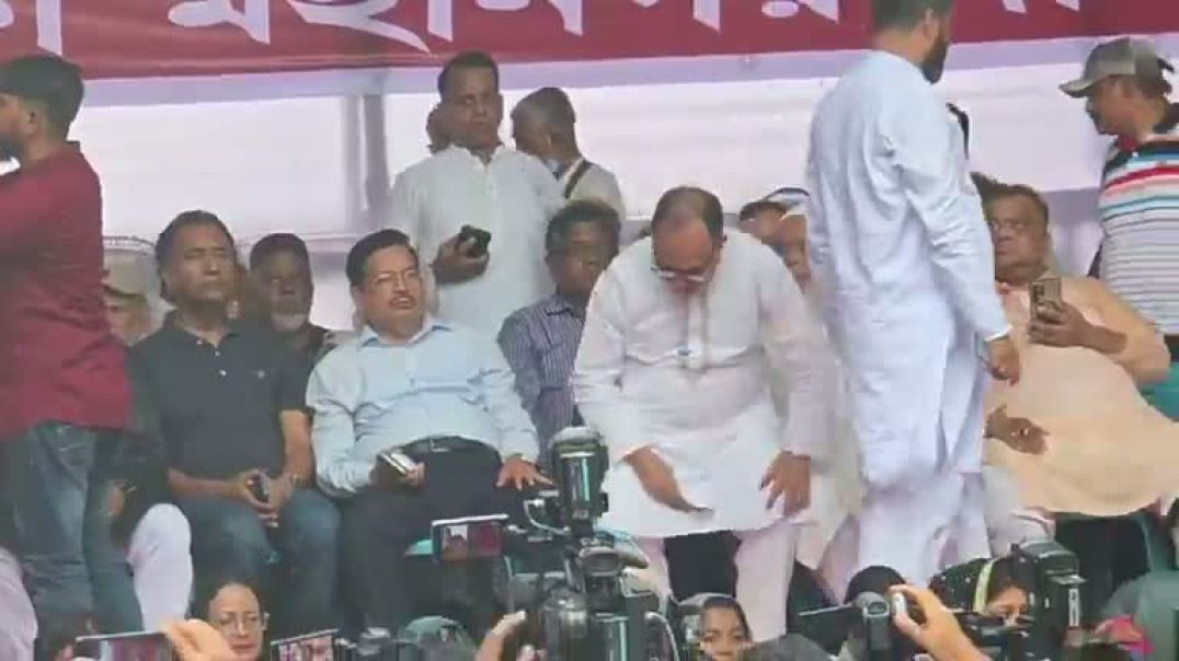 ⁣ঢাকা মহানগর দক্ষিণ বিএনপির সমাবেশে বক্তব্য রাখছেন মির্জা আব্বাস, যাত্রাবাড়ী থেকে