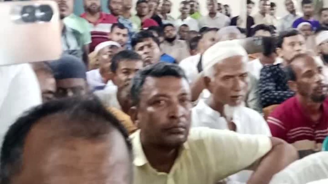 ⁣মরহুম জাহাঙ্গীরের মৃত্যুতে দোয়া ও মিলাদ মাহফিলের