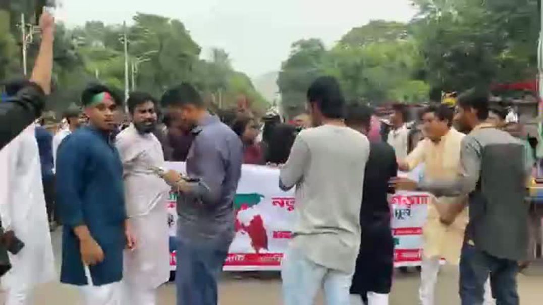 ⁣Live মি'ছি'ল নিয়ে সমাবেশে আসছে এনসিপি নেতা-কর্মীরা.hd