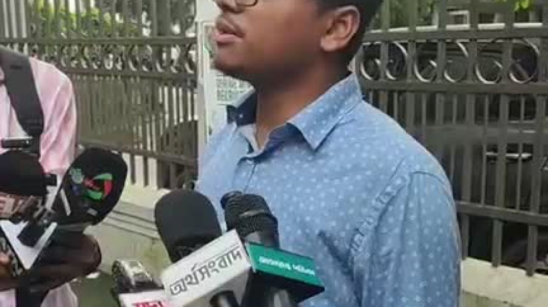 ⁣সমসাময়িক বিভিন্ন বিষয় নিয়ে কথা বলছেন ইসলামী ছাত্রশিবির ঢাকা বিশ্ববিদ্যালয় শাখা সভাপতি এস এম ফরহাদ.