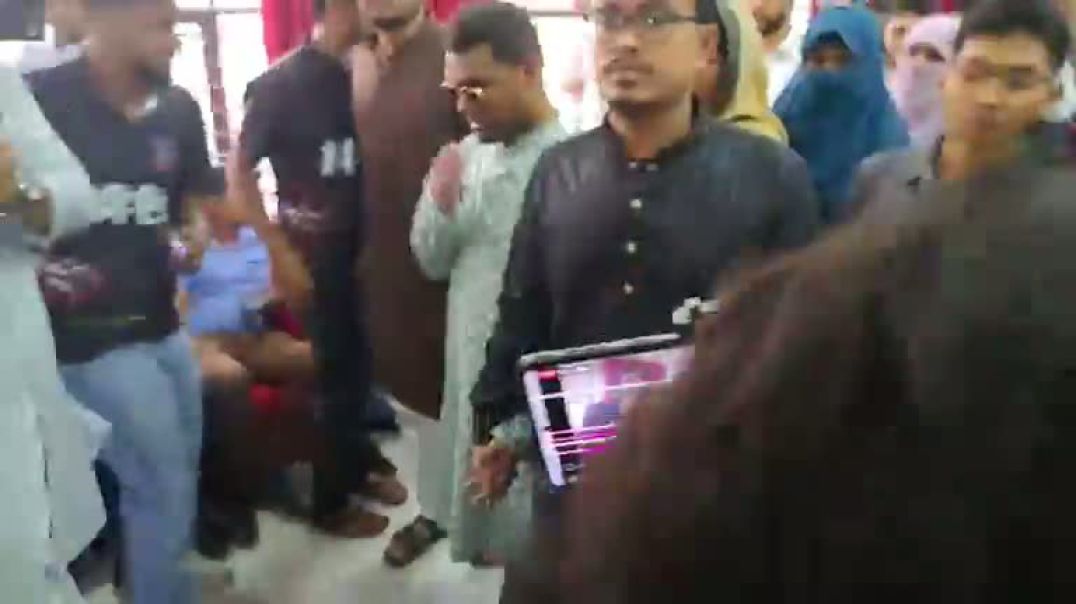 ⁣সাদিক কায়েম সহ শিবিরের প্যানেল। ডাকসু ফরম উত্তোলনে