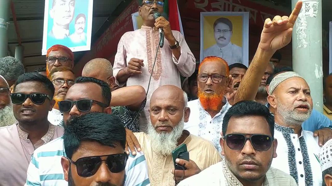⁣নেত্রকোনা জেলা বিএনপির সাবেক সাধারণ সম্পাদক আবু তাহের তালুকদার।