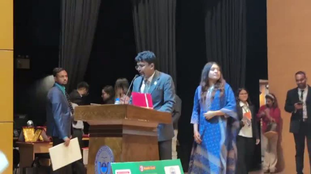 ⁣ইন্টারন্যাশনাল বিজনেস জিনিয়াস বাংলাদেশ অ্যাওয়ার্ড পেল গ্রান্ড প্যালেস হোটেল
