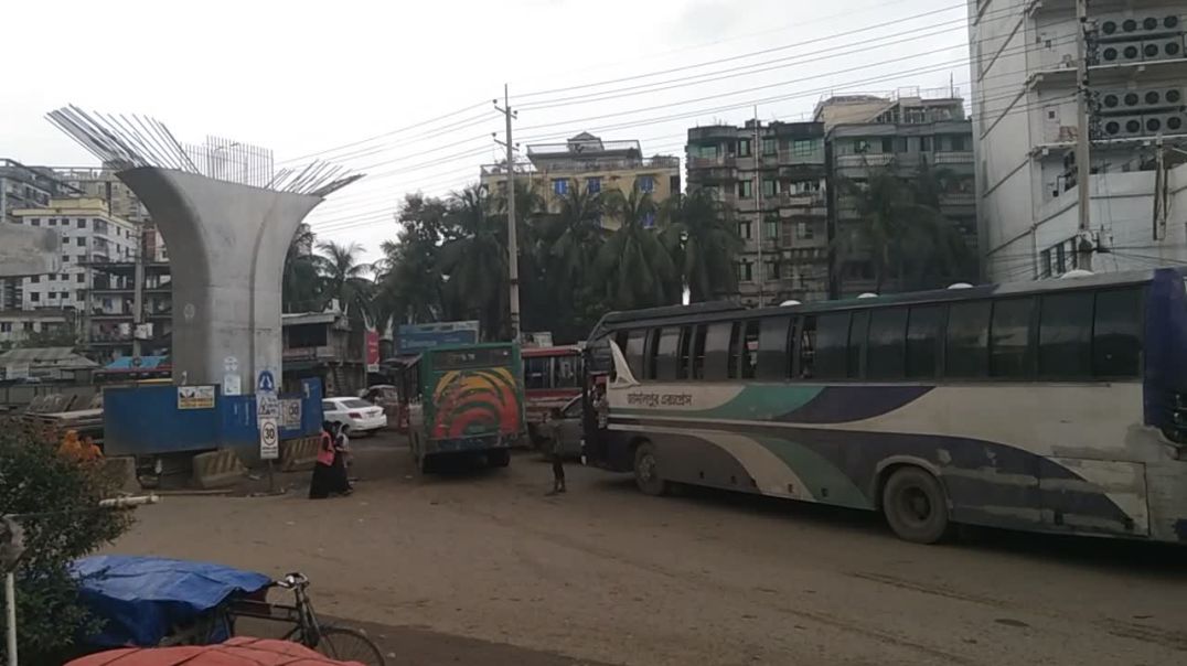 ⁣আশুলিয়া বাইপেল দীর্ঘ যানজট পুরো দমে  চলছে যানজট নিরসন এর কাজ