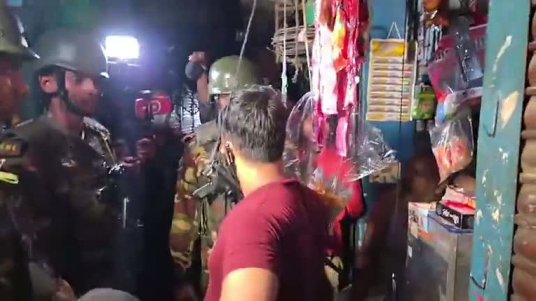 ⁣মোহাম্মদপুর জেনেভা ক্যাম্পে সেনাবাহিনীর অভিযান