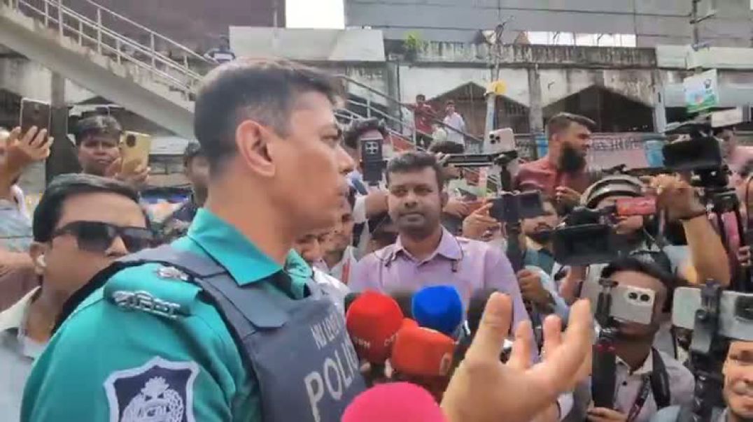 ⁣দুই কলেজ শিক্ষার্থীদের মধ্যে সংঘর্ষ, কথা বলছেন ডিসি মাসুদ