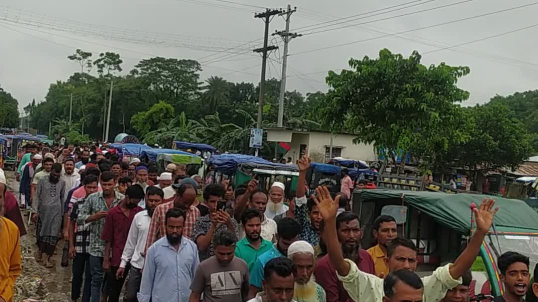 ⁣জুলাইয়ের বিজয় মিছিল ইঞ্জিনিয়ার মাহাবুব আলম রানার নেতৃত্বে।