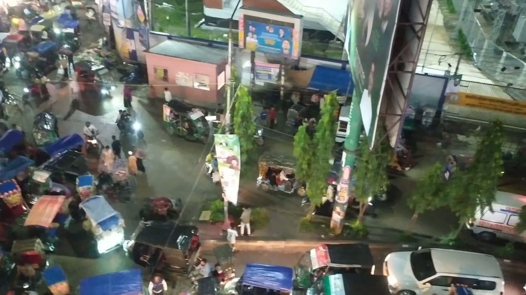 ⁣রাতের ময়মনসিংহ চরপাড়া মোড়