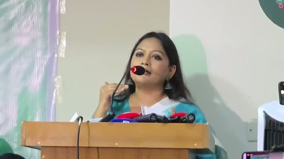 ⁣⁣মর্যাদার বাংলাদেশ গড়তে নারীদের প্রত্যয় জাতীয় যুবশক্তির সেমিনার থেকে সরাসরি