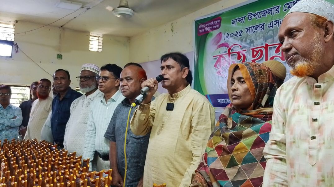 মান্দায় কৃতি শিক্ষার্থীদের সংবর্ধনা